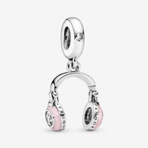 Pandora earphone strap pink Charm